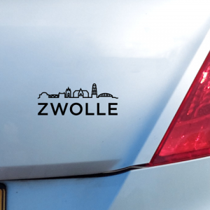 Autosticker Zwolle