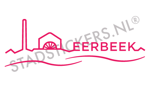 Sticker Eerbeek - Roze