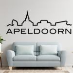 Muursticker Apeldoorn