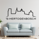 Muursticker S-Hertogenbosch