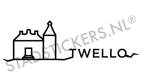 Sticker Twello - Voorbeeld