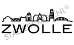 Muursticker Zwolle - Voorbeeld