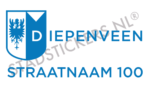 Containersticker Diepenveen - Blauw