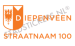 Containersticker Diepenveen - Oranje