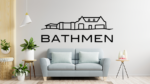 Muursticker Bathmen