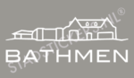 Muursticker Bathmen - Wit
