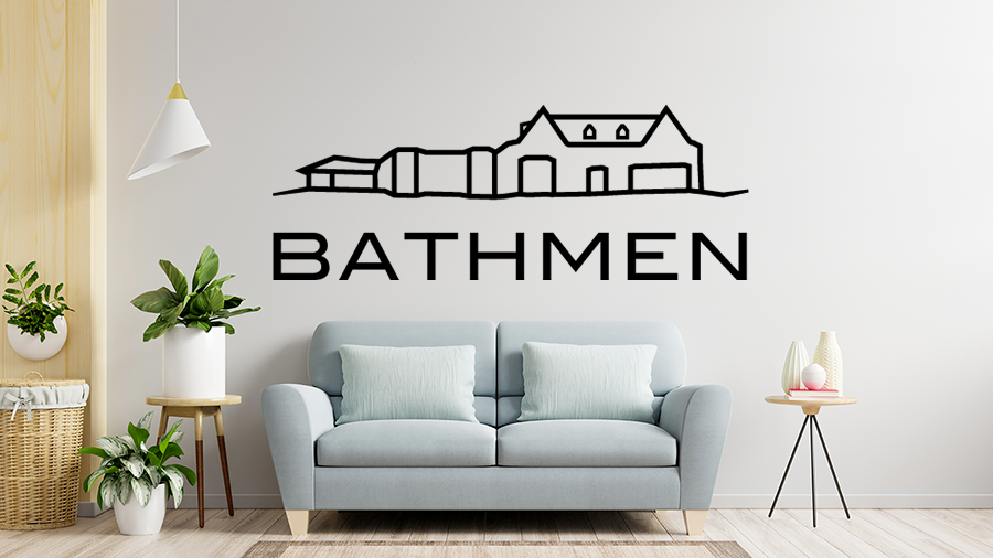 Muursticker Bathmen Muursticker Bathmen