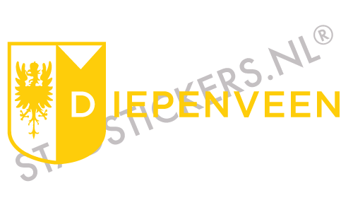 Sticker Diepenveen - Geel