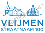 Containersticker Vlijmen - Blauw