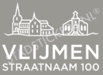 Containersticker Vlijmen - Wit