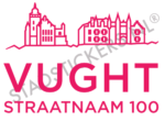 Containersticker Vught - Roze