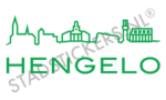 Muursticker Hengelo - Groen