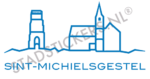 Muursticker Sint-michielsgestel - Blauw