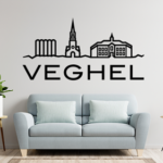 Muursticker Veghel