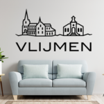 Muursticker Vlijmen