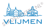 Muursticker Vlijmen - Blauw