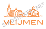 Muursticker Vlijmen - Oranje
