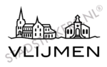 Muursticker Vlijmen - Zwart