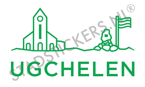 Sticker Ugchelen - Groen