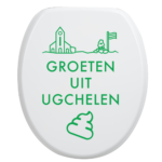 Toiletbrilsticker Ugchelen - Groen