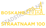 Containersticker Boskamp - Geel