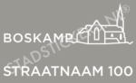 Containersticker Boskamp - Wit