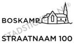 Containersticker Boskamp - Zwart