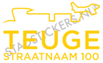 Containersticker Teuge - Geel