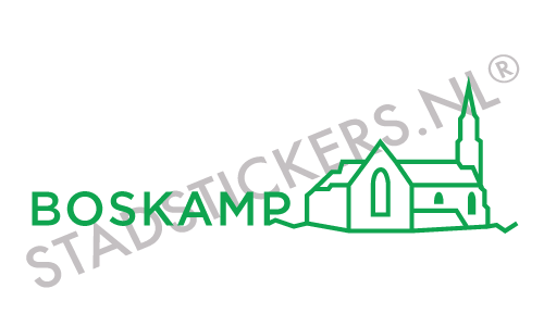 Sticker Boskamp - Groen
