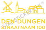 Containersticker Den Dungen - Geel