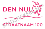 Containersticker Den Nul - Roze
