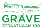 Containersticker Grave - Groen