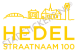 Containersticker Hedel - Geel
