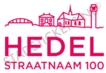 Containersticker Hedel - Roze