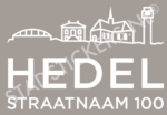 Containersticker Hedel - Wit