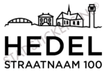 Containersticker Hedel - Zwart
