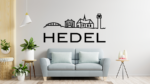 Muursticker Hedel