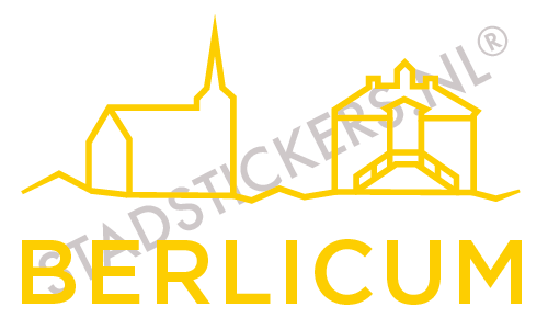 Sticker Berlicum - Geel