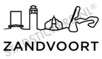 Sticker Zandvoort - Zwart