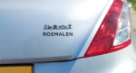 Autosticker Rosmalen