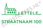 Containersticker Lettele - Groen