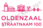 Containersticker Oldenzaal - Roze