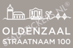 Containersticker Oldenzaal - Wit