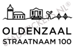 Containersticker Oldenzaal - Zwart