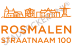 Containersticker Rosmalen - Oranje