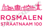 Containersticker Rosmalen - Roze