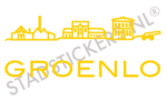 Muursticker Groenlo - Geel