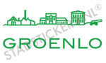 Muursticker Groenlo - Groen