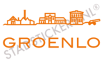 Muursticker Groenlo - Oranje