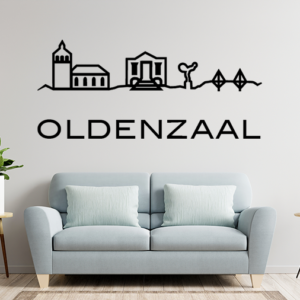 Muursticker Oldenzaal
